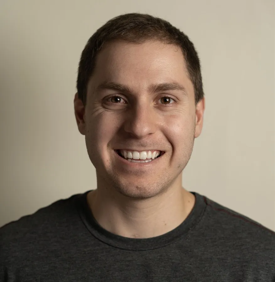 Portrait of Dominic Rand, smiling